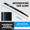 MUOZLOP 25 Pack12 inch Reciprocating Saw Blades Set,5 TPI High