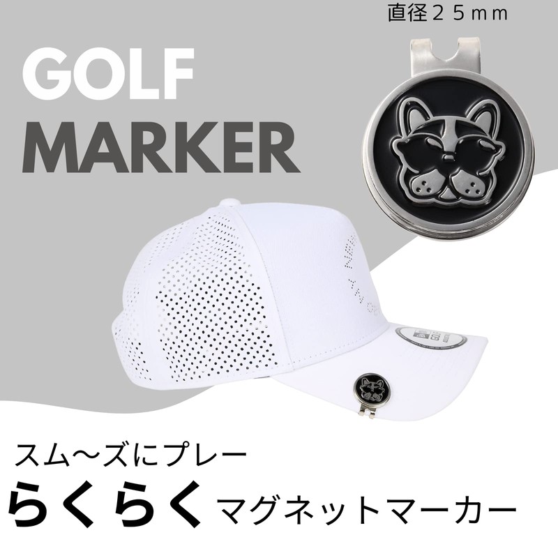 BooGolf Golf Golf Marker, Magnet, Green Fork Set, Recommended by