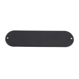 Blank Control Plate, Standard 32mm Width No Hole Plastic Electric Guitar Control Plate for Telecaster