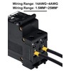 DIHOOL 30 Amp Circuit Breaker DIN Rail Mount Solar Disconnect