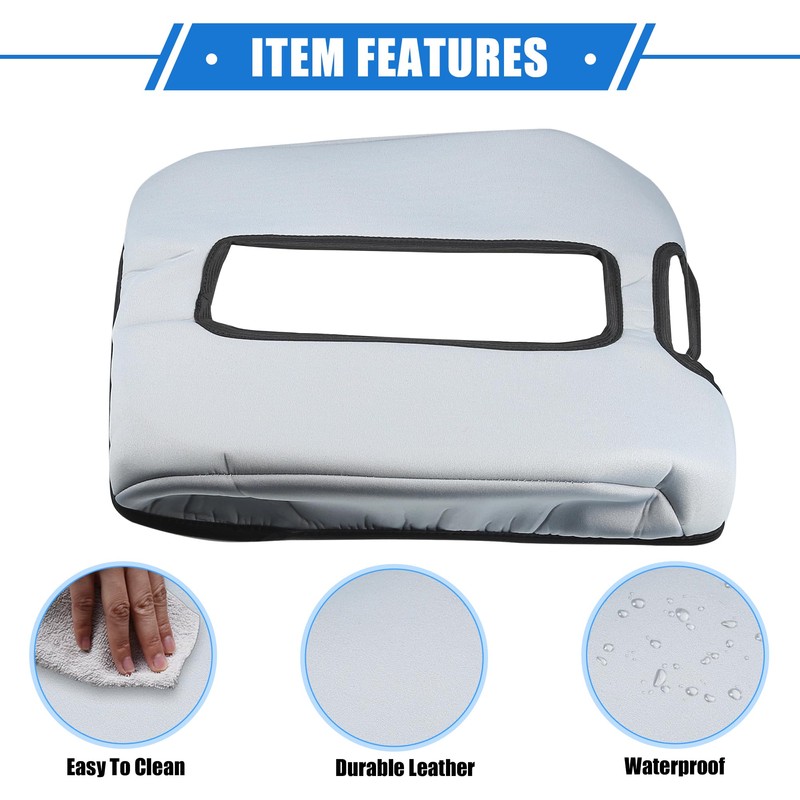 X AUTOHAUX Armrest Protector Cover Pad Replacement Compatible for GMC