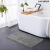 LuxUrux Bath Mat Extra-Soft Plush Bath Shower Bathroom Rug, 1''