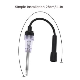 Ignition Tester 270 mm Universal Ignition Tester Hezhou Spark Plug Tester Car Spark Plug Tester for Internal/External Spark Plug Tester for Cars, Motorcycles, Lawnmowers (3)
