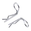 HobbyPark RC 90-Degree Angle Body Clips Bent Springy Pins for