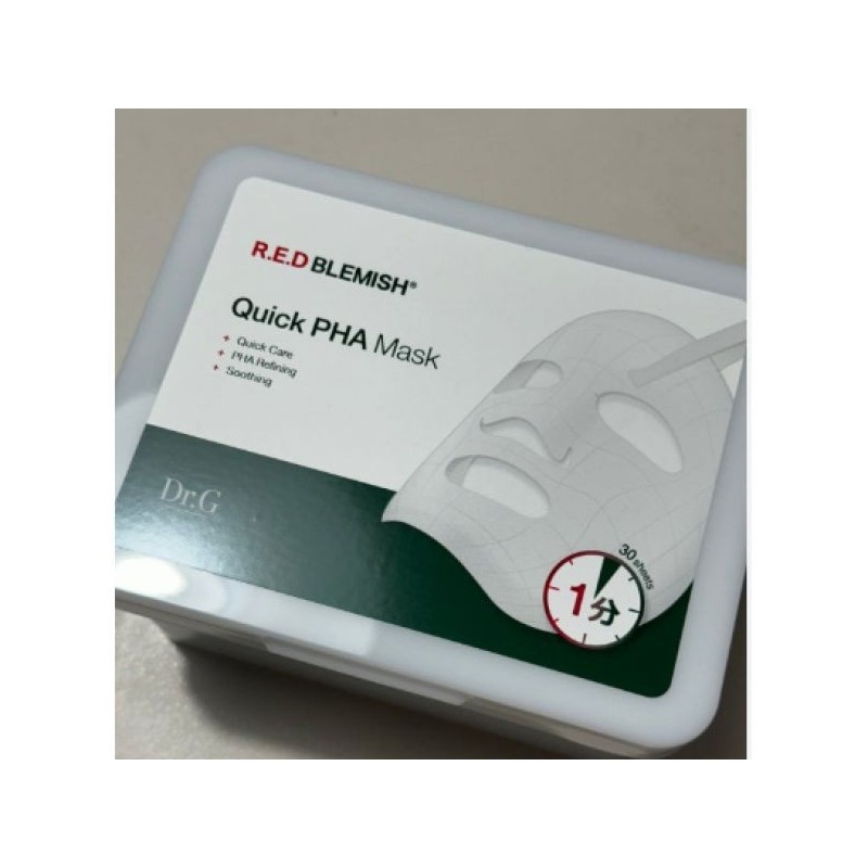 Dr.G Red Blemish Quick Quick Paha Mask 30 sheets /
