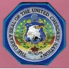 Embroidered Patch -The Great Seal of The United Cherokee Nation