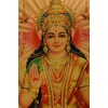 Aone Foil Religious Lakshmi Saraswati and Ganesh Poster, Multicolour, Standard