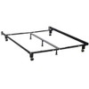 Mega Multi-Fit Bed Frame Twin/Full/Queen/King/Cal. King Heavy Duty in Coffee