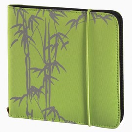 Hama 95668 Up to Fashion Nylon Case for up to 24 CDs/DVDs - Green