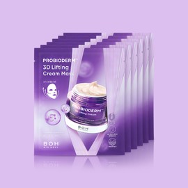 Biohealbo Probioderm 3D Lifting Cream Mask 6 sheets, 1 piece / 바이오힐보 프로바이오덤 3D 리프팅 크림 마스크 6매, 1개