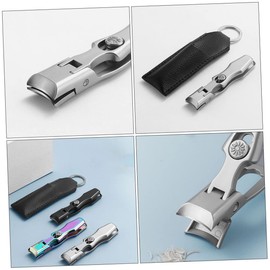 Baluue Portable Nail Cutter Toenail Clipper Opening Convenient Household Nail Trimmer for Manicure and Pedicure Easy to Use