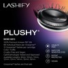 Lashify Plushy 14mm Gossamer Lashes in Truffle Color, Easy DIY
