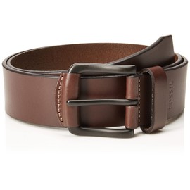 Fossil Men's Carson Belt, Dark Brown, 40