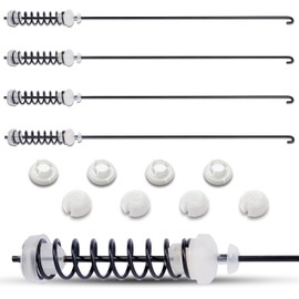 NTW4605EW0 NTW4516FW1 NTW4516FW2 NTW4516FW3 NTW4516FW0 NTW4601BQ0 NTW4611BQ0 NTW4615EW0 NTW4631BQ1 Washer Suspension Rod (4Pc) Replaces For Amana NTW4635EW0 NTW4651BQ1 NTW4655EW0 NTW4665GW0 NTW4705EW0