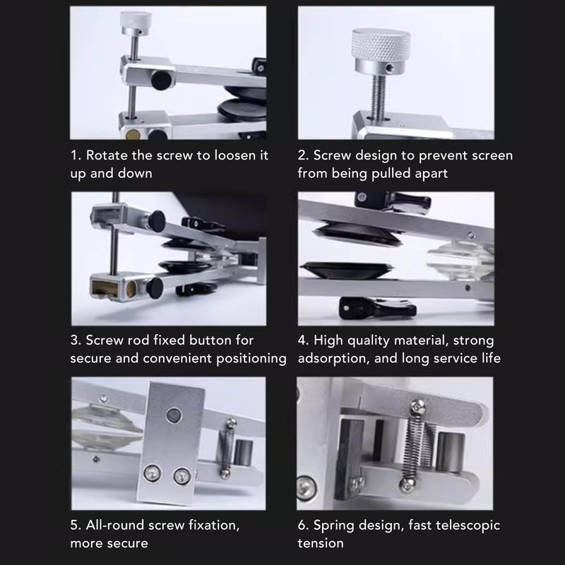 Phone Screen Repair Separator No Heating Strong Suction Aluminum Alloy