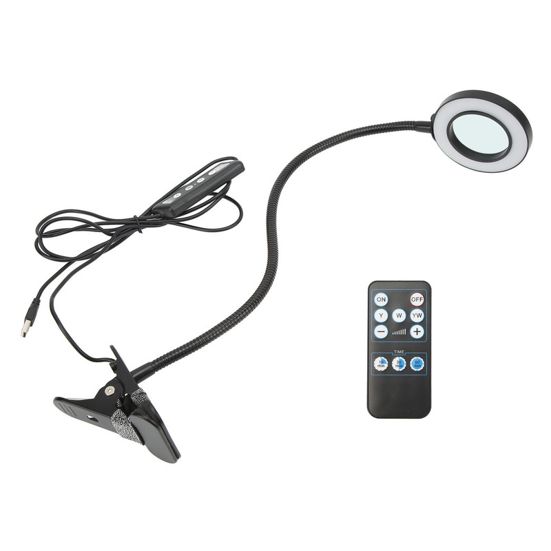 Magnifying Lamp Foldable Adjustable Flexible 2 Control Modes 3X LED