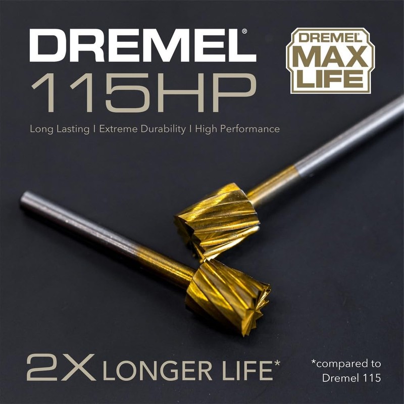 Dremel Max Life 115HP 5/16" (7.9mm) High Performance Rotary Carving