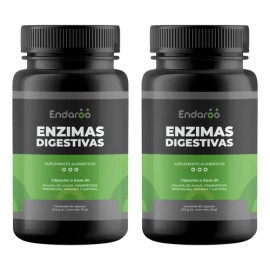 Enzimas Digestivas Probióticos Y Prebióticos 120 Cápsulas Sabor Sin Sabor