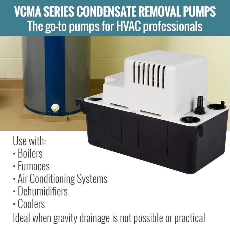 Little Giant VCMA-15ULT 115 Volt, 65 GPH, 1/50 HP Automatic