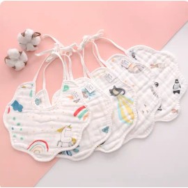 New Arrival Colorful Printing Bamboo Soft Baby Bibs Bamboo Material Baby Bamboo LoveySize: 3T, Color: Yellow