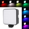 LED Camera Light Dimmable 2500K to 6500K 1200mAh Rechargeable Portable