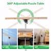 BittPicc Puzzle Table with Drawers,with Legs and Cover 1000/1500 Pieces