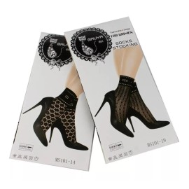 Mauyao 5 Pares Calcetines Tines Media Elegantes Sexy Encaje Suaves