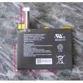 Battery OEM BATTERY MLP4110172 3.7v 4000mAh 14.8W  FOR OD8 PRO OVERDRYVE 8 TRUCK GPS