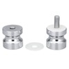 Aluminum alloy Shower Door Pair Handle Knob,Groove Shower Door Handle