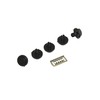 For TOYOTA TACOMA 2016-2023 REAR BUMPER END HARDWARE KIT (clip*5pcs