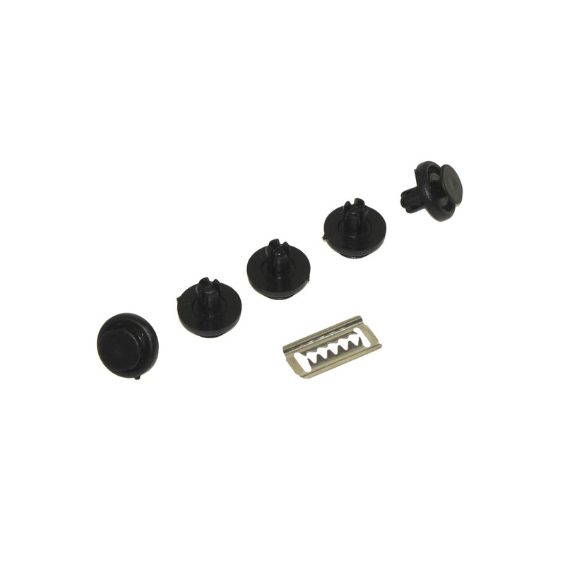 For TOYOTA TACOMA 2016-2023 REAR BUMPER END HARDWARE KIT (clip*5pcs