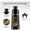 Shampoo Tinte Cubre Canas 500ml Jengibre,cafe Castaño Oscuro