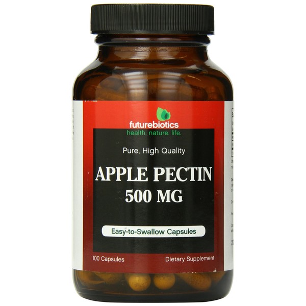 Futurebiotics Apple Pectin 500 mg, 100 Capsules