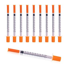 20 Pcs 1cc with 30Ga 1/2 Inch , Independent Packing (20 Pack)