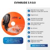 Evinrude Diagnostic USB Cable tool KIT for Evinrude ETEC and
