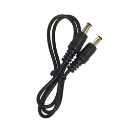 24 Inch DC Barrel 5.5mm X 2.1mm Male to Male Extension Cable