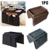 Amusingtao Sofa Armrest Organiser, Sofa Remote Control Holder Sofa Oxford