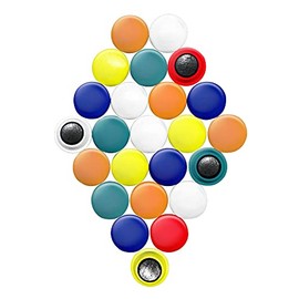 Small Planning Office Magnets for Fridge, Whiteboard, Noticeboard, Filing Cabinet