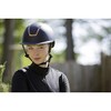 HKM Lady Shield 6979 Riding Helmet Dark Blue/Rose Gold M