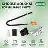 AOLKKSI 4 Pack 330031 Range Burner Receptacle Kit Replacement -