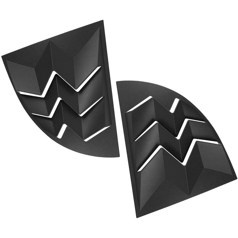 XXXCARXXX Side Window Louvers Windshield Sun Shade Rain Shade Vent