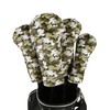 4Pcs Golf Club Head Cover PU Thick Plush Wear Resistant
