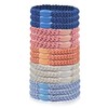 Hair Bobbles 15 Pack for Women & Girls - Multicoloured,