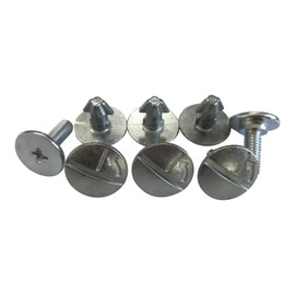 6PCS Radiator Engine Access Cover Pin Clip Screw 90674-TY2-A01 and 2PCS Lower Engine Cover Bolt 90105-TBA-A00 Compatible with Honda Accord CRV Civic