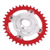 104BCD 36T Chainring Conversion Kit Aluminum Alloy Mid Drive Chainring