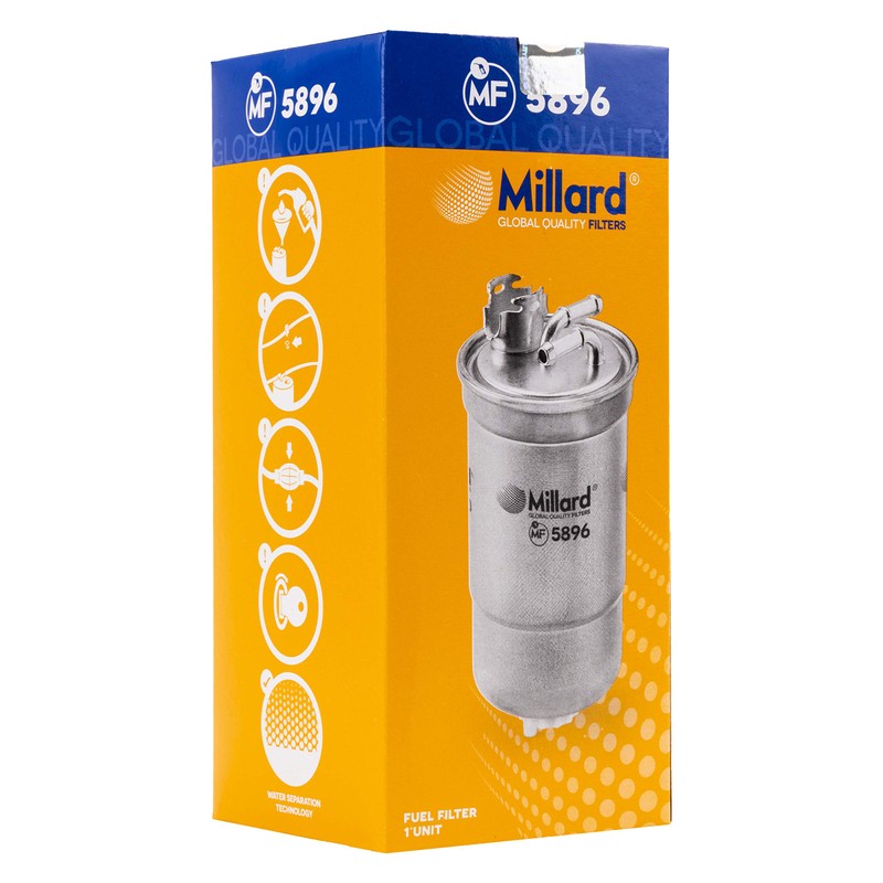 Millard Filters Millard MF5896 Car Fuel Filter 197x87x8x8 mm Global