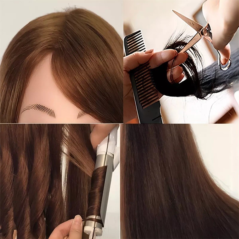 Best Cabeza Con Cabello Para Entrenamiento De Peluquería