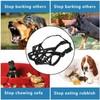 Dog Muzzle, Soft Rubber Safety Basket, Comfortable and Breathable, Adjustable