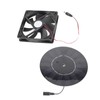 Chicken Coop Ventilation Fan, Solar Extractor Fan, One-piece Die Cut