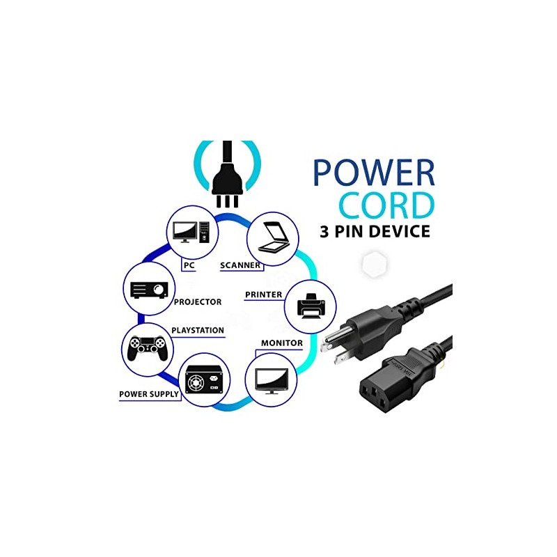 Cable de alimentación electrónico,